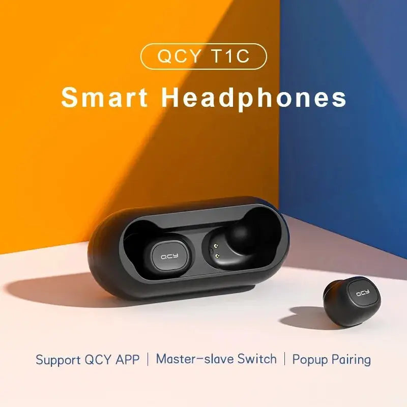 True Wireless Earphones 3D Stereo TWS Earbuds with Dual Microphones Bluetooth 5.0 Headset HD Call Hifi Earphones - Raffiniertedinge True Wireless Earphones 3D Stereo TWS Earbuds with Dual Microphones Bluetooth 5.0 Headset HD Call Hifi Earphones - Raffiniertedinge